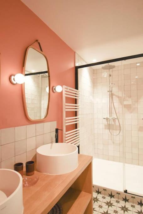 Chambre Majorelle - Rdc - Plage 50M - Rue Gratuite 圣马洛 外观 照片