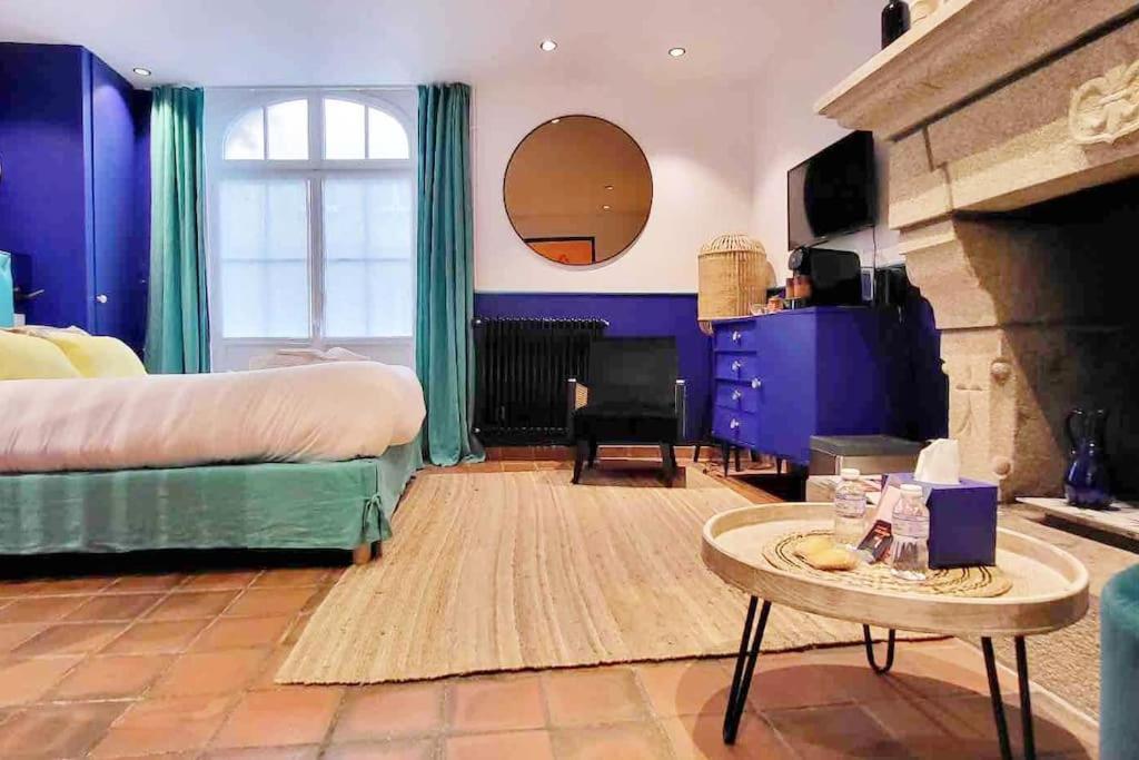 Chambre Majorelle - Rdc - Plage 50M - Rue Gratuite 圣马洛 外观 照片