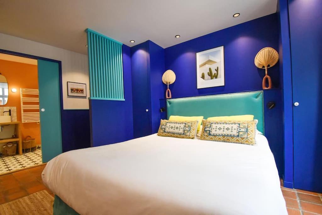 Chambre Majorelle - Rdc - Plage 50M - Rue Gratuite 圣马洛 外观 照片