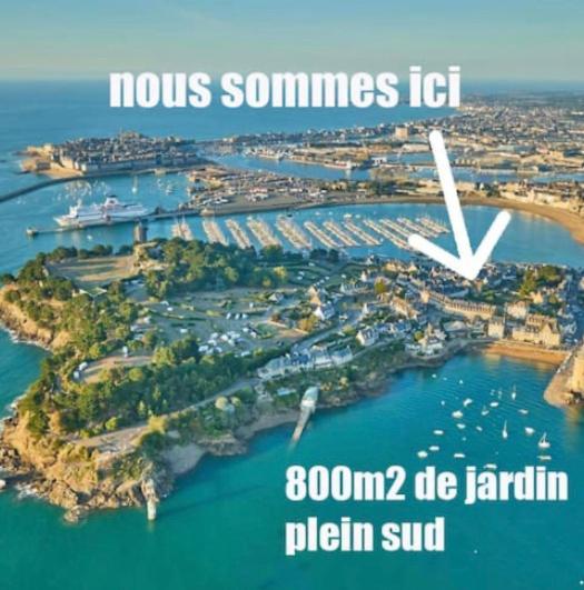 Chambre Majorelle - Rdc - Plage 50M - Rue Gratuite 圣马洛 外观 照片